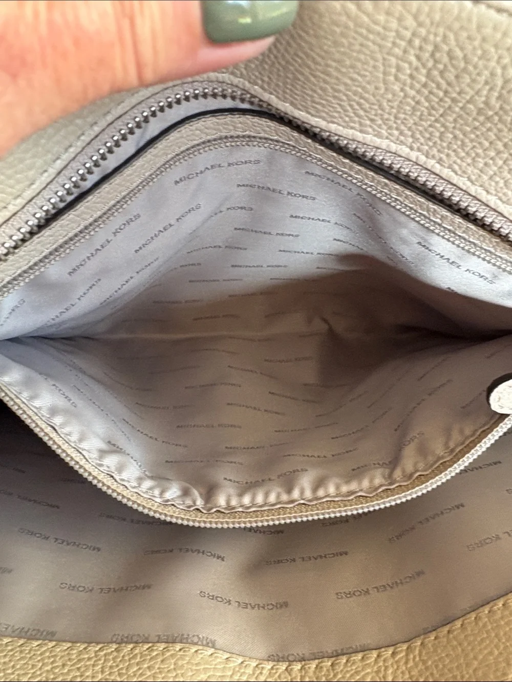 Michael Kors Jet Set Tote with Silver Chain Handle